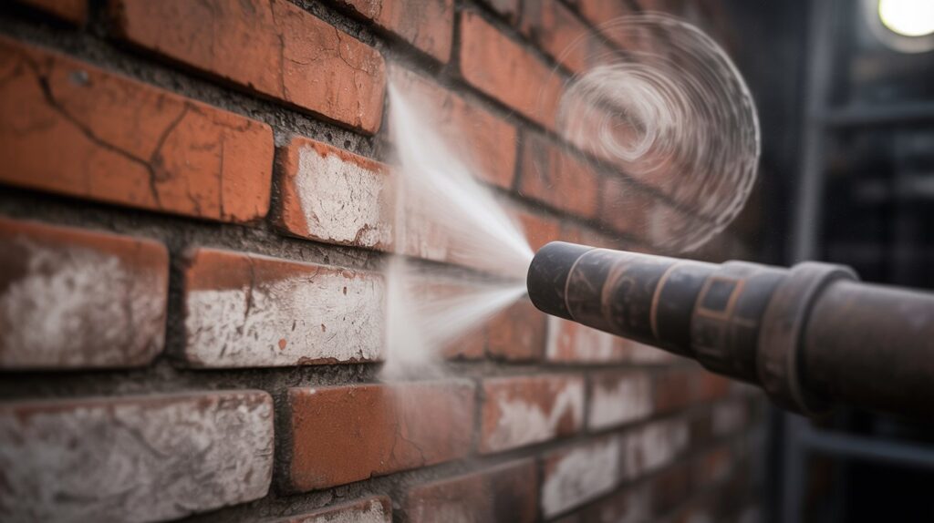 Sandblasting Brick and Rock Gem Custom Sandblasting